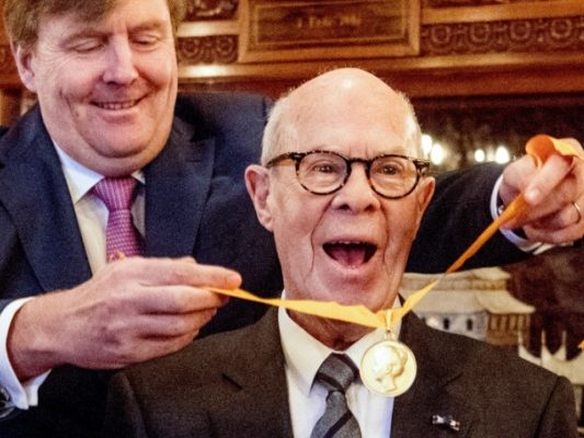 Hans von Manen wurde 2018 vom niederländischen König geehrt