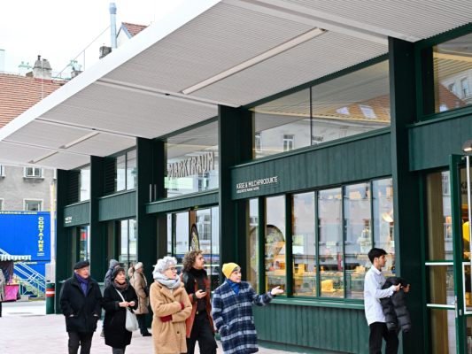 Der "Marktraum" wurde im November eröffnet