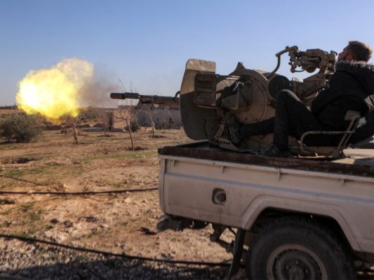 Immer wieder Kämpfe in nordsyrischer Stadt