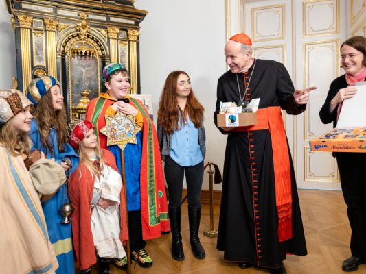 Der Kardinal erhält auch 2025 hohen Besuch