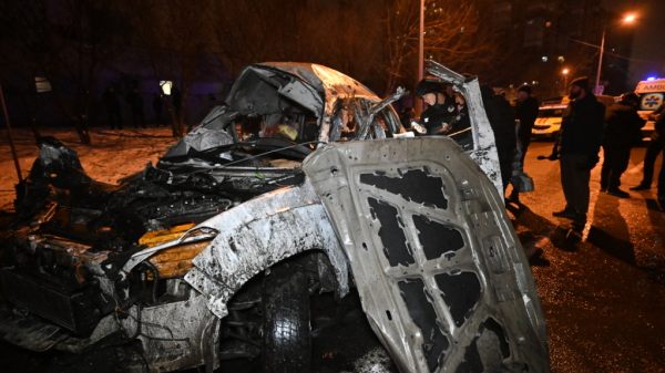 Raketenangriffe auf die Ukraine in der Nacht