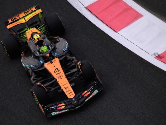 Lando Norris gab am Freitag das Tempo vor