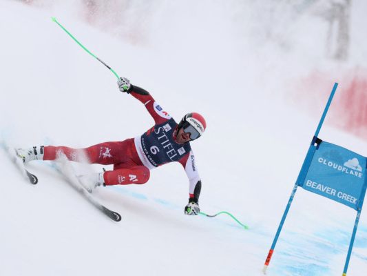 Kriechmayr nutzte die Verhältnisse zu einer Topfahrt