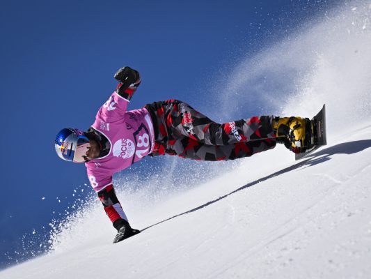 Karl zum Auftakt auf dem Podest