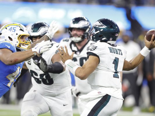 Hurts unterliefen mehrere Fehler