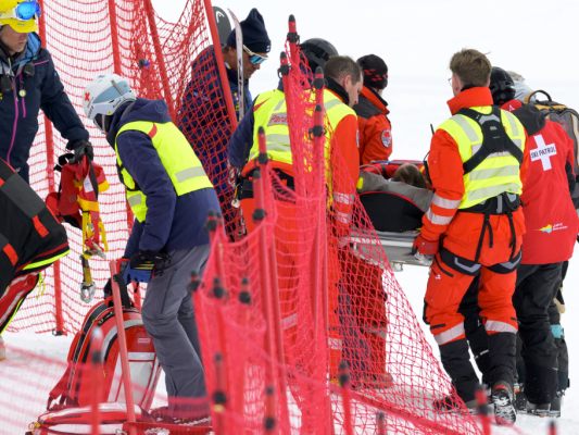 Gisin kam schwer zu Sturz