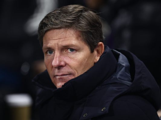 Oliver Glasner musste das knappe Ausscheiden gegen Arsenal akzeptieren