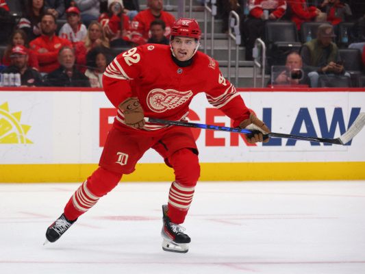 Detroit-Stürmer Kasper kam gegen Dallas wieder zum Einsatz