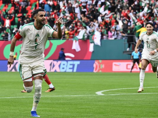 Mahrez war Matchwinner für Algerien