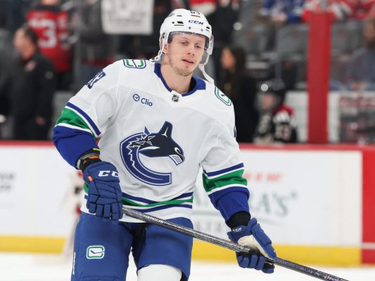 Rossi schrieb erstmals für Canucks an