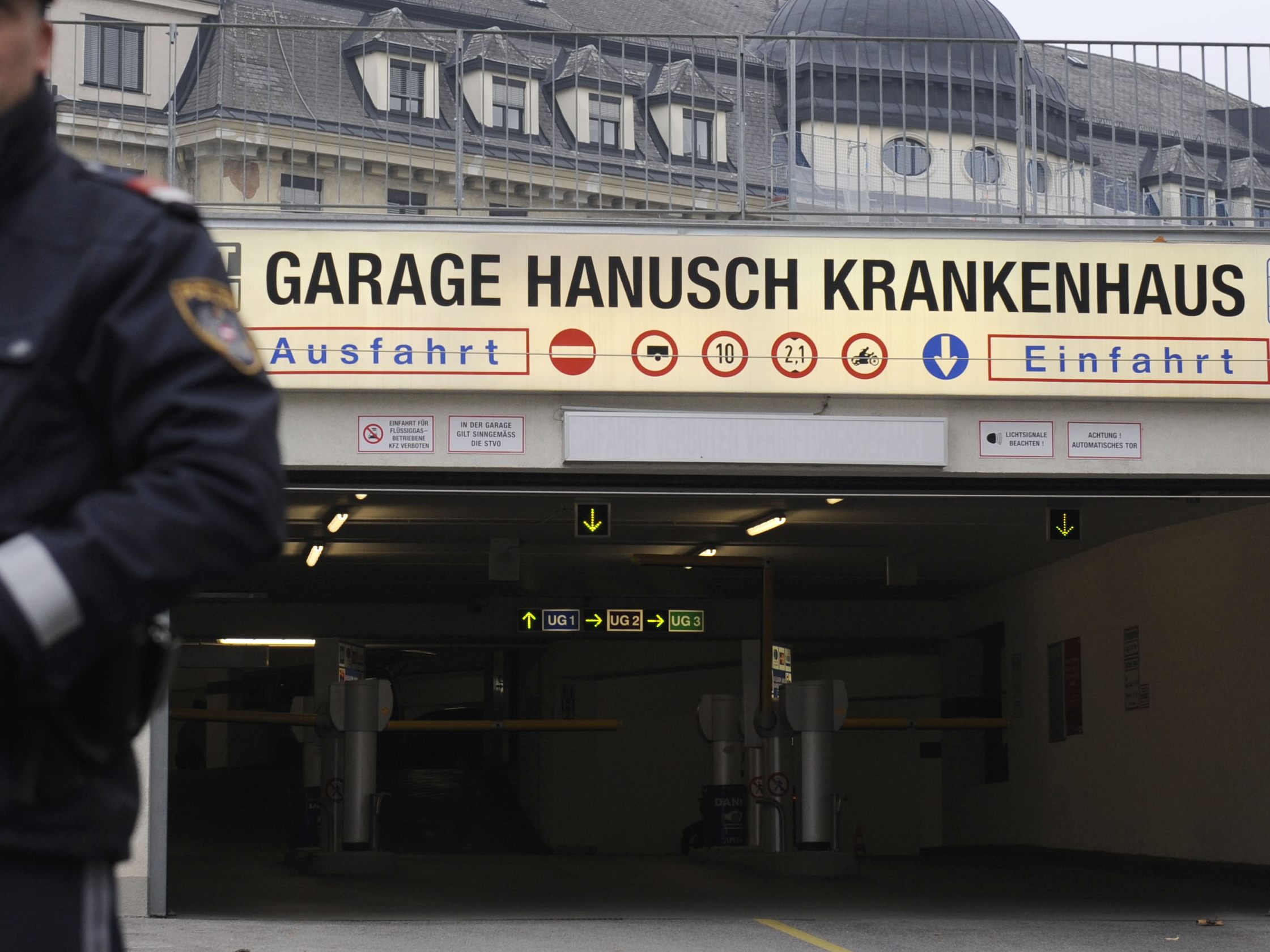 Im Hanusch-Krankenhaus kam zu einer Attacke mit Buttersäure.