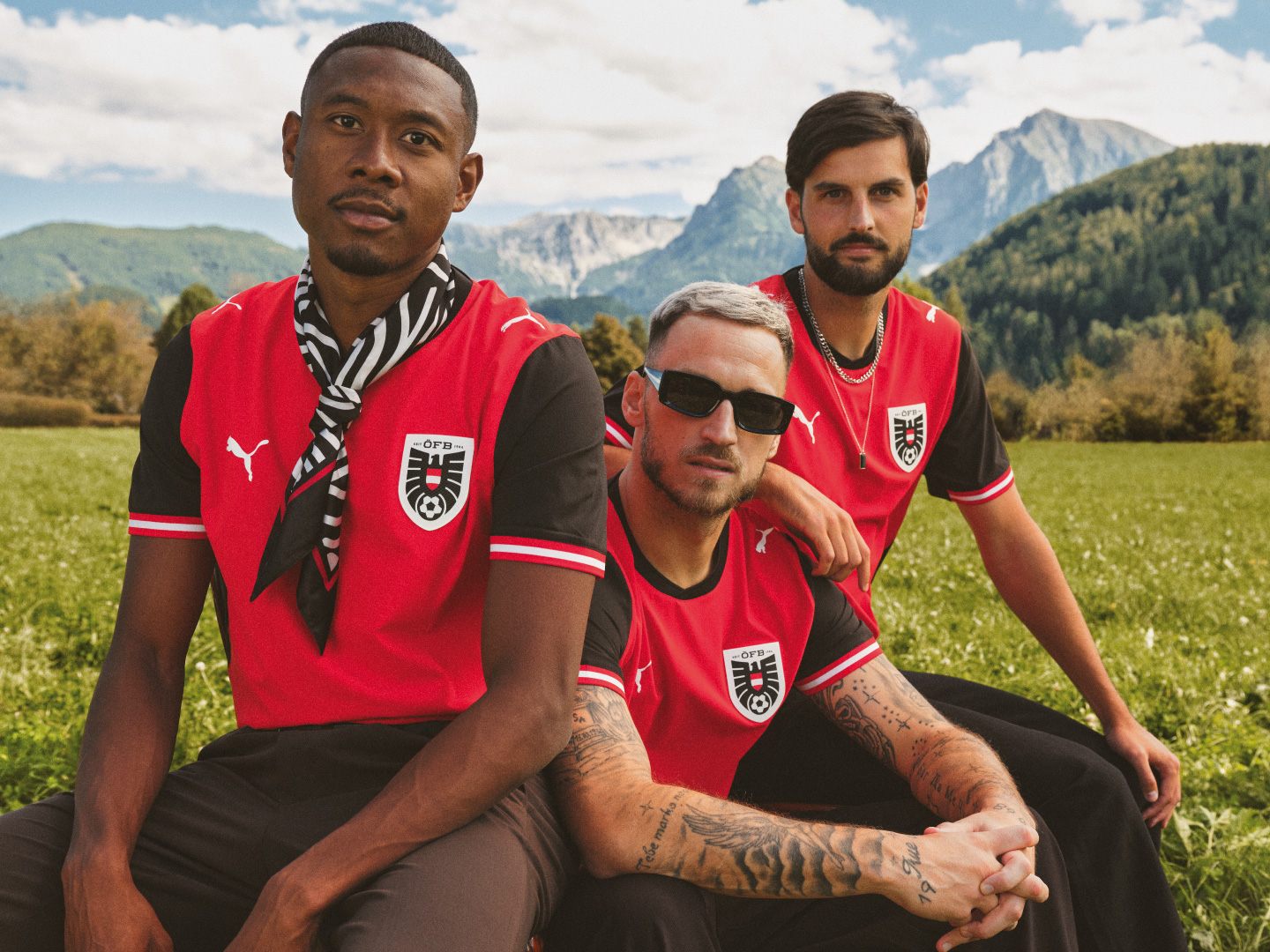 Das neue ÖFB-Trikot für die Fußball-WM 2026.