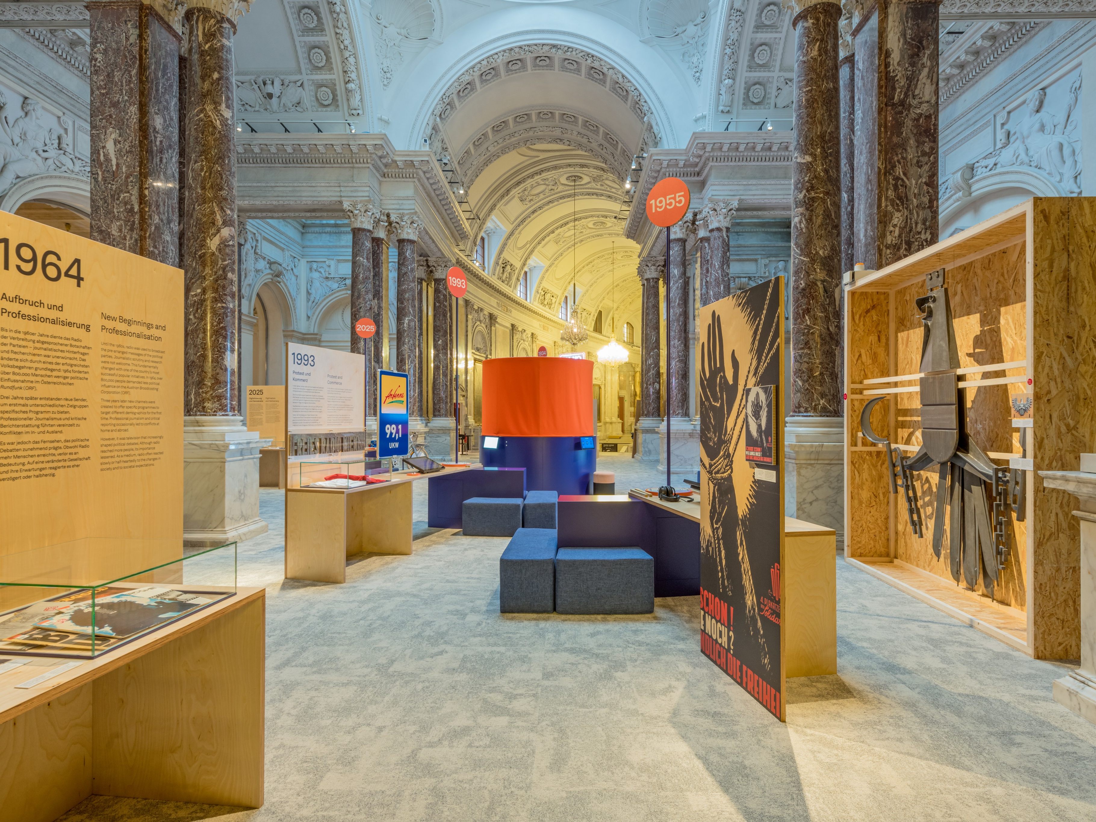 Ab 2026 gibt es jeden Donnerstag freien Eintritt ins Haus der Geschichte in Wien.