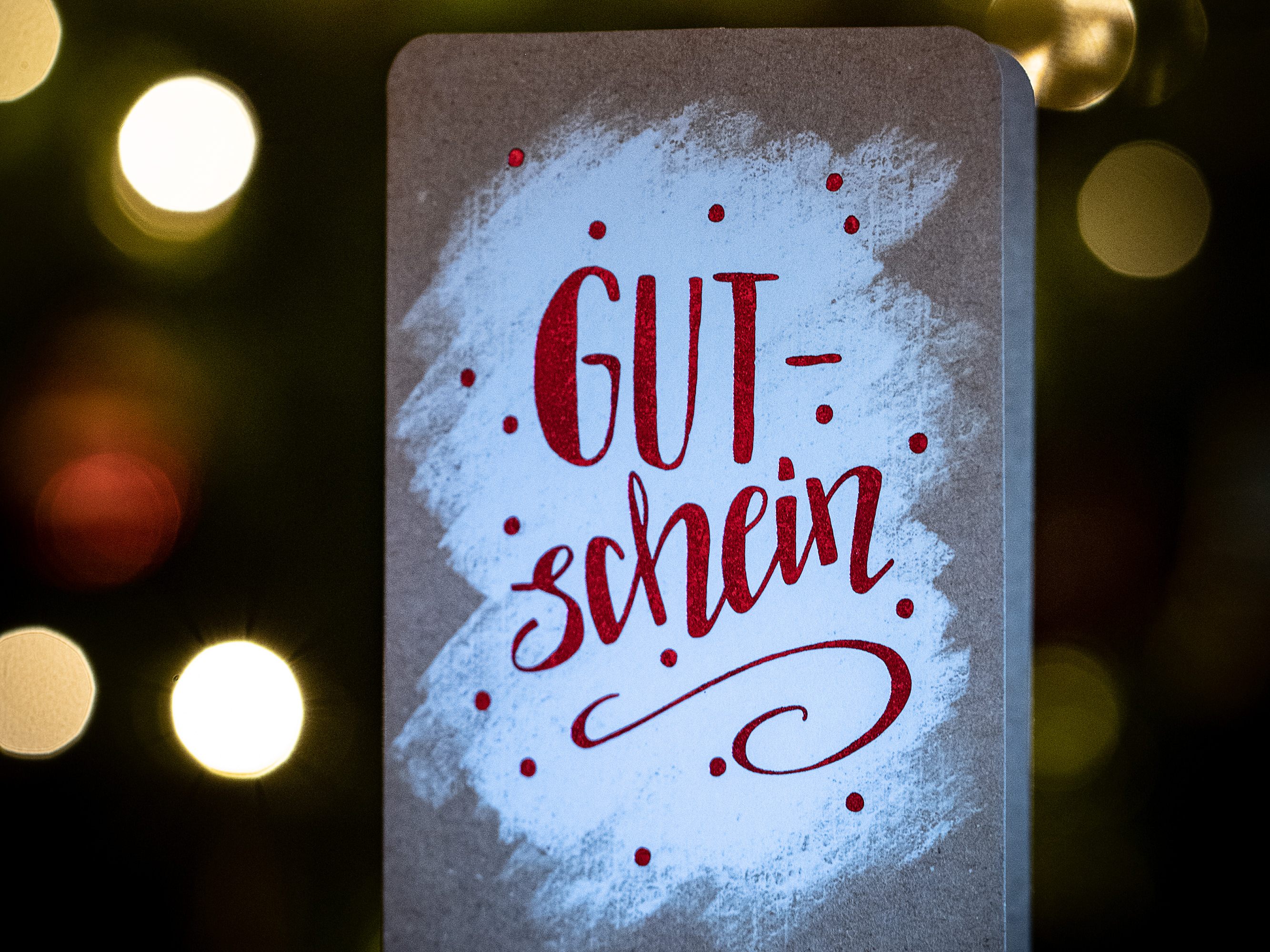 Gutscheine sollten so bald wie möglich eingelöst werden.