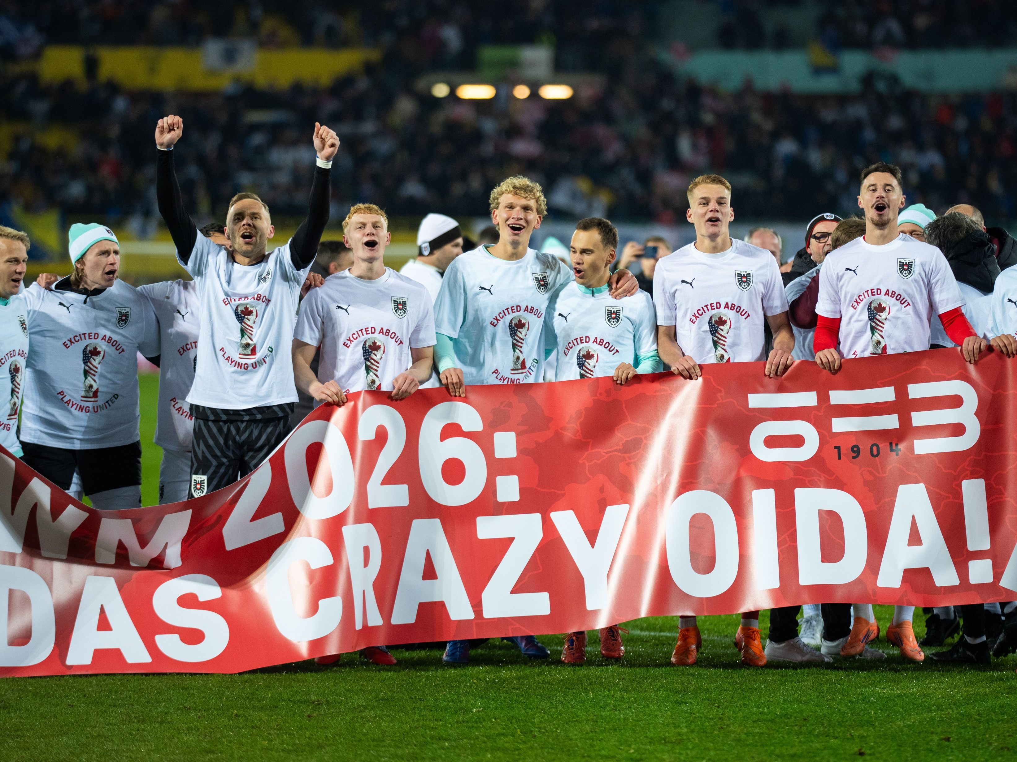 Der Countdown für die erste Fußball-WM mit Österreich seit langer Zeit läuft.