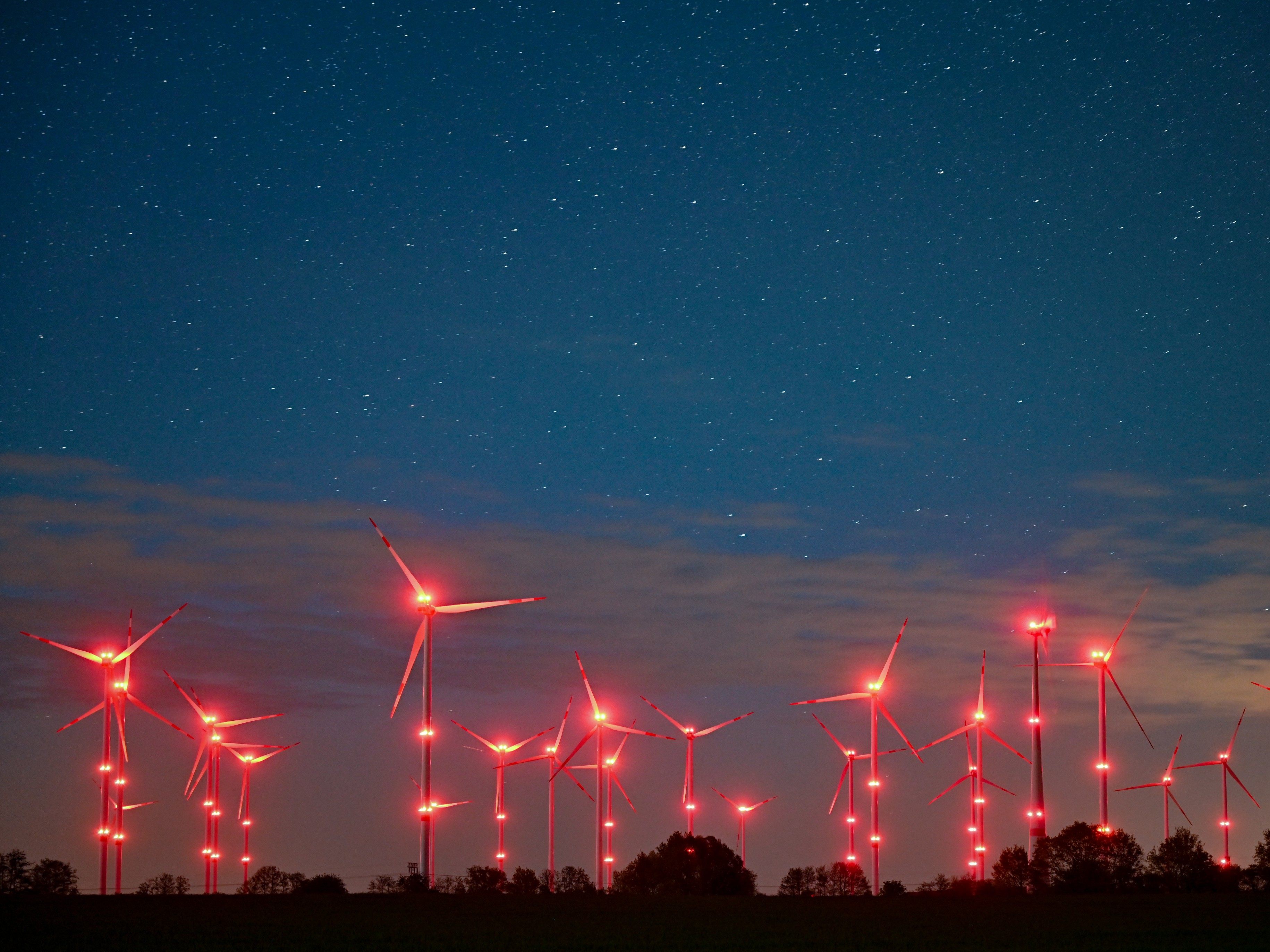 In Niederösterreich gibt es nun kein Dauerblinken mehr bei den Windrädern.