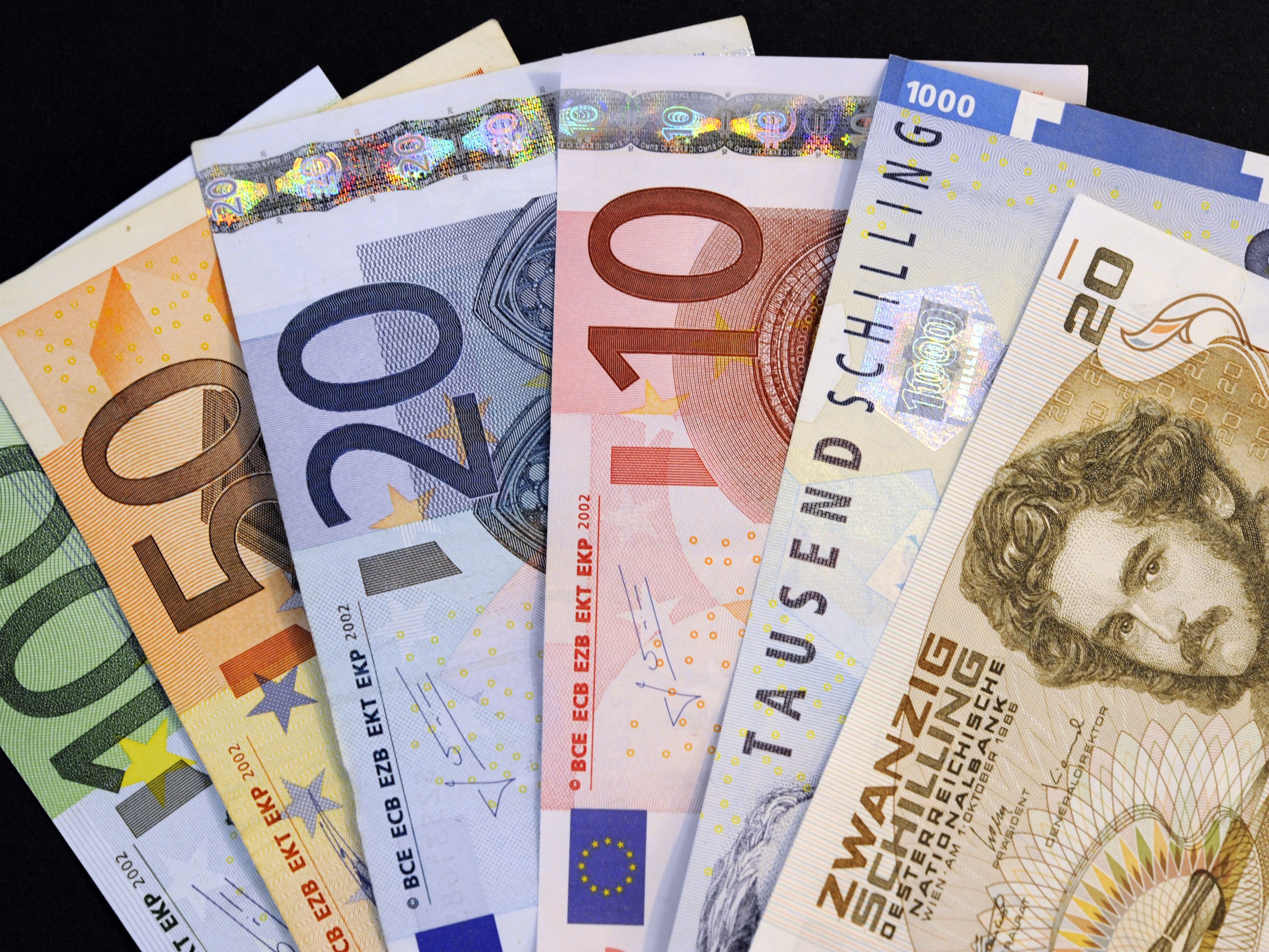 Euro statt Schilling heißt es in Österreich schon lange.