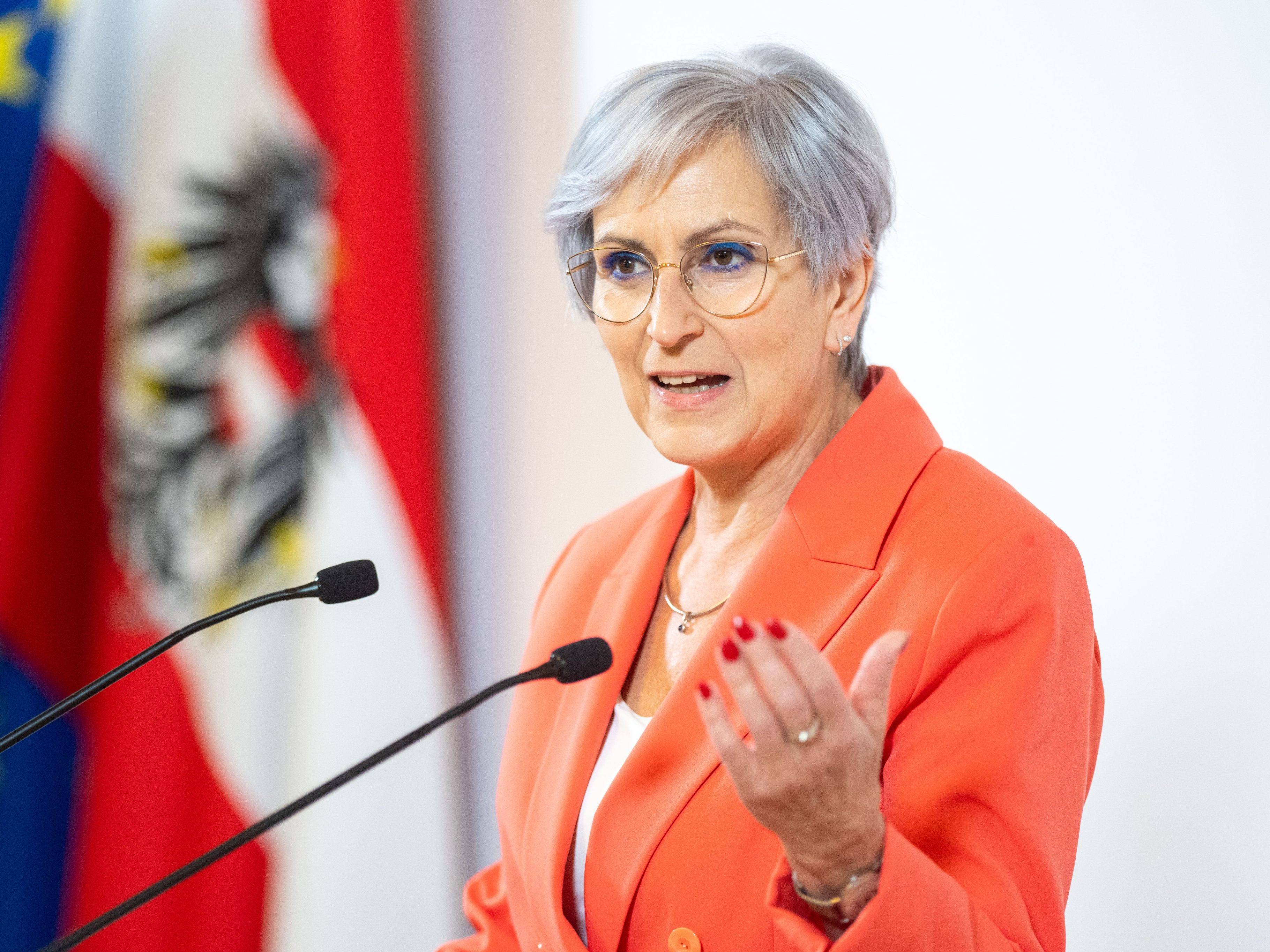 "Die Situation in den Strafanstalten ist ernst", so die Justizministerin.