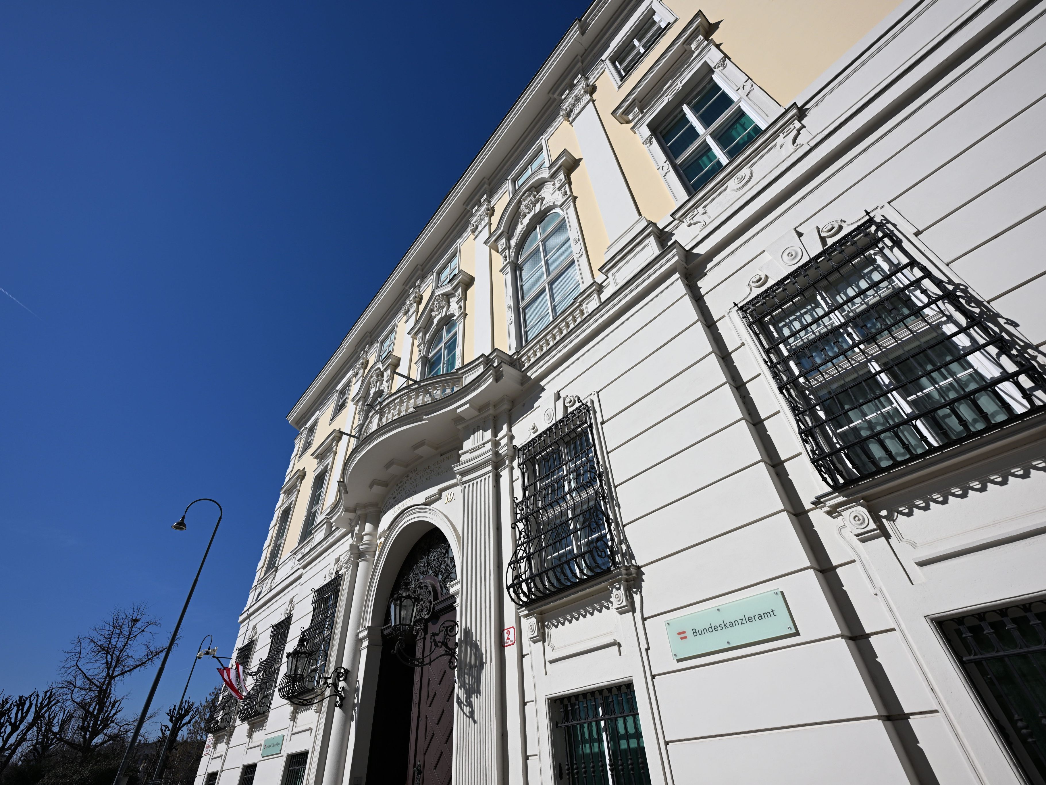 Ort des Geschehens beim Spitzentreffen: das Bundeskanzleramt.