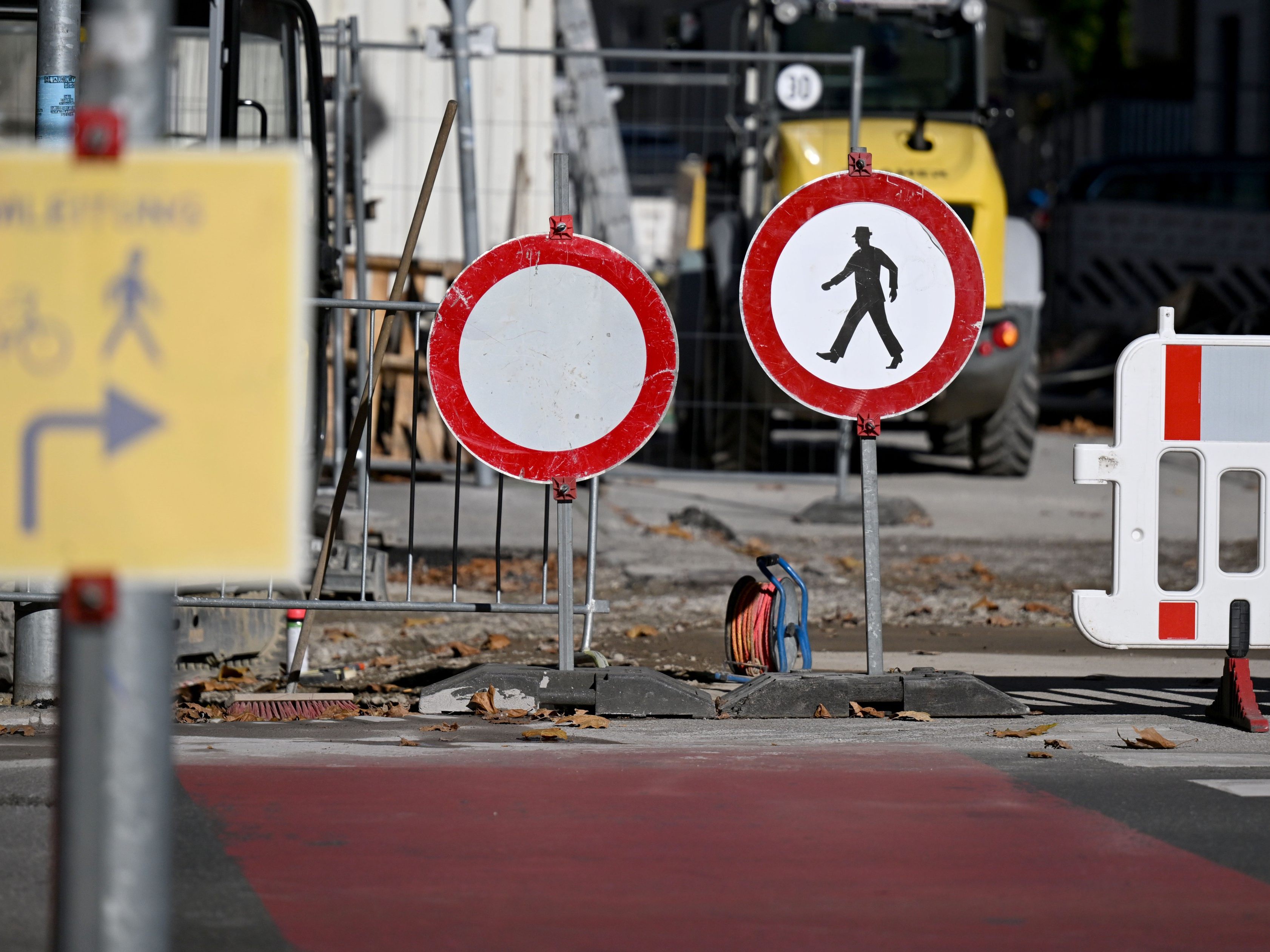 Im Bereich Handelskai kommt es zu einigen Einschränkungen bis Ende Februar.