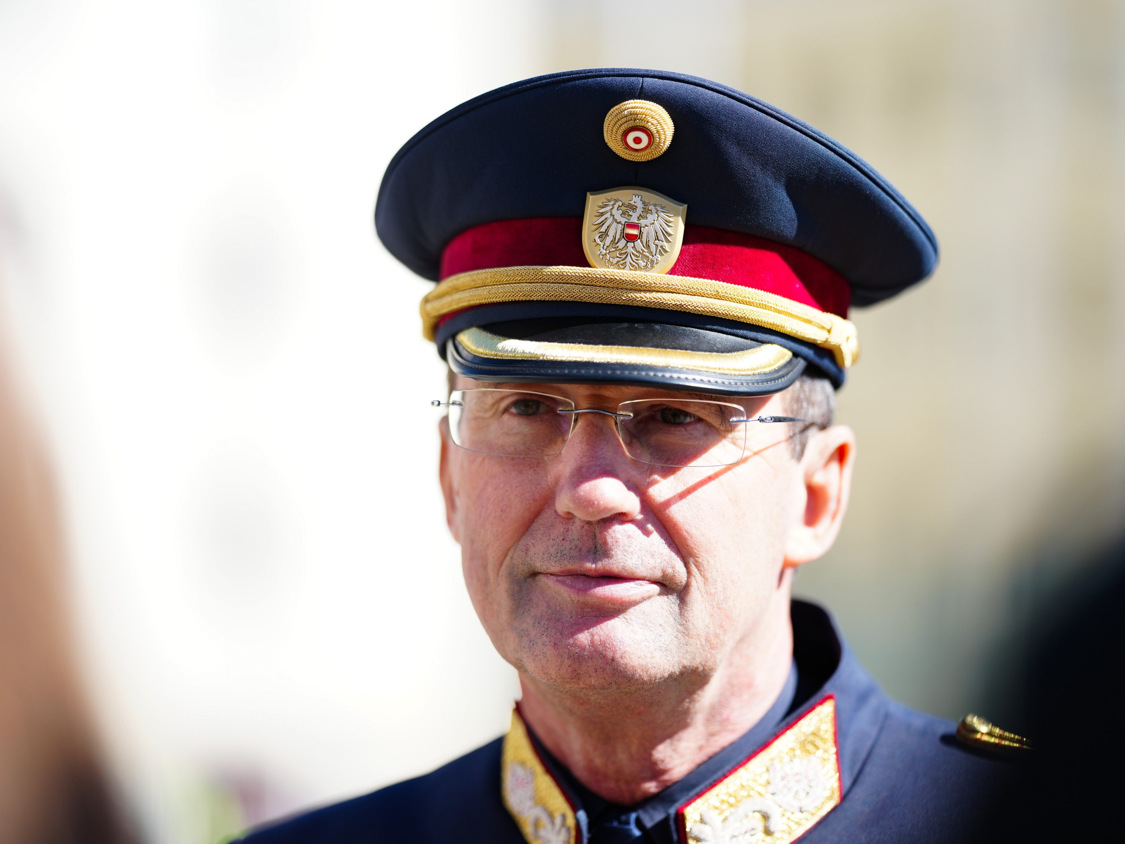 Gab die Weihnachtsgeschichte zum Besten: Landespolizeipräsident Gerhard Pürstl.