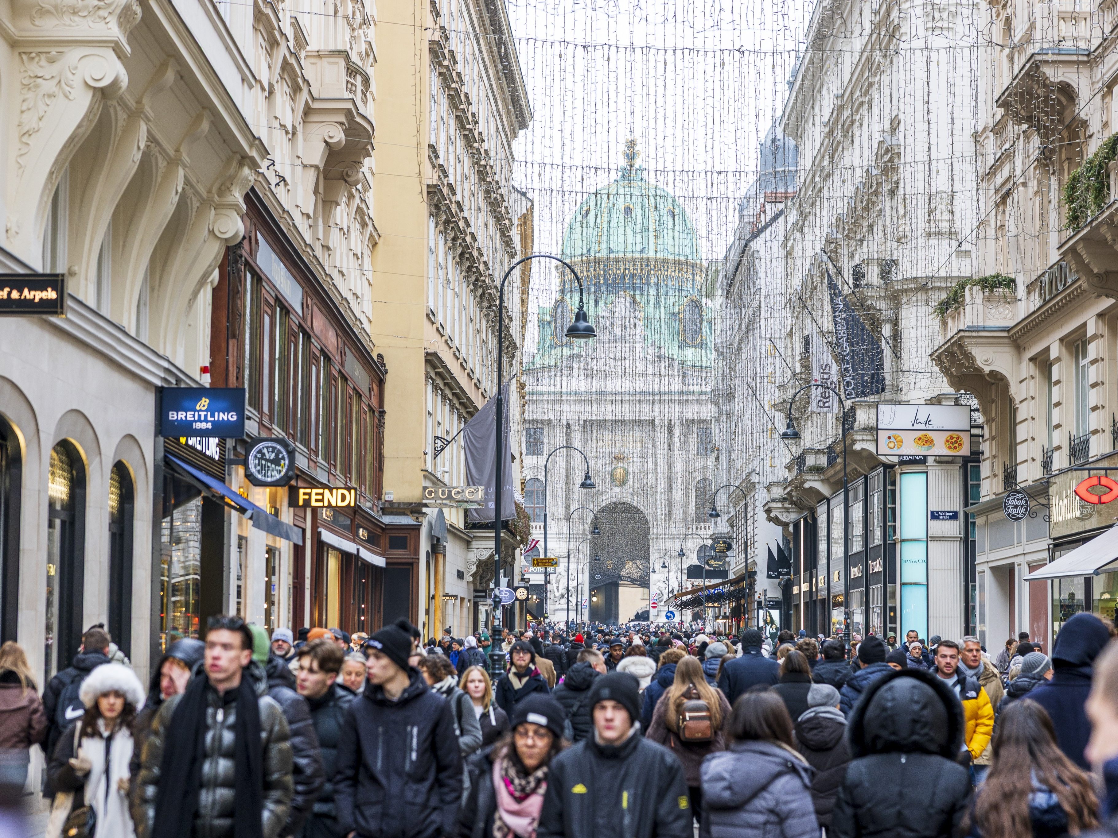 Die Wiener Wirtschaft profitiert nicht nur vor, sondern auch nach Weihnachten.