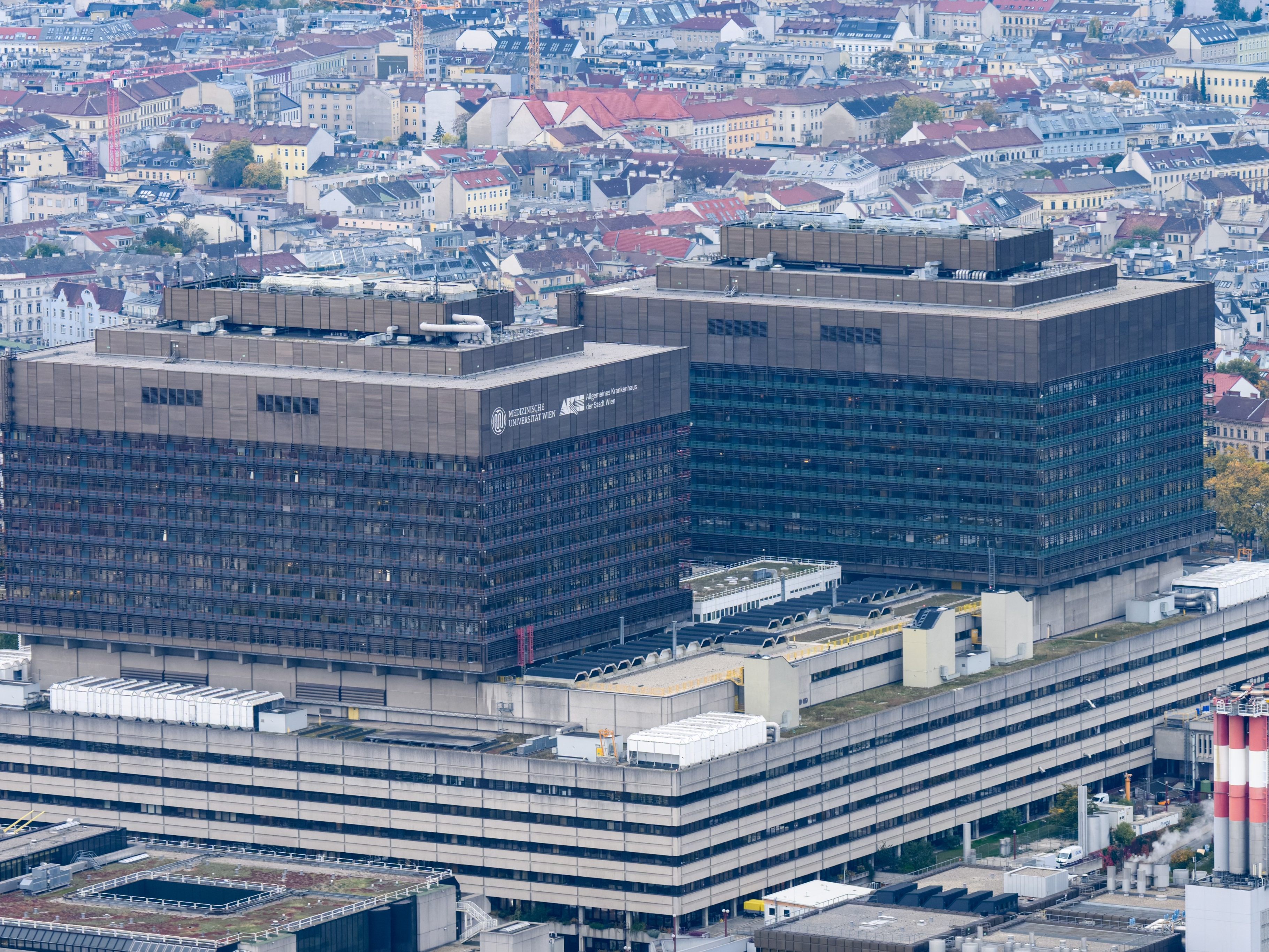 Das AKH in Wien-Alsergrund.