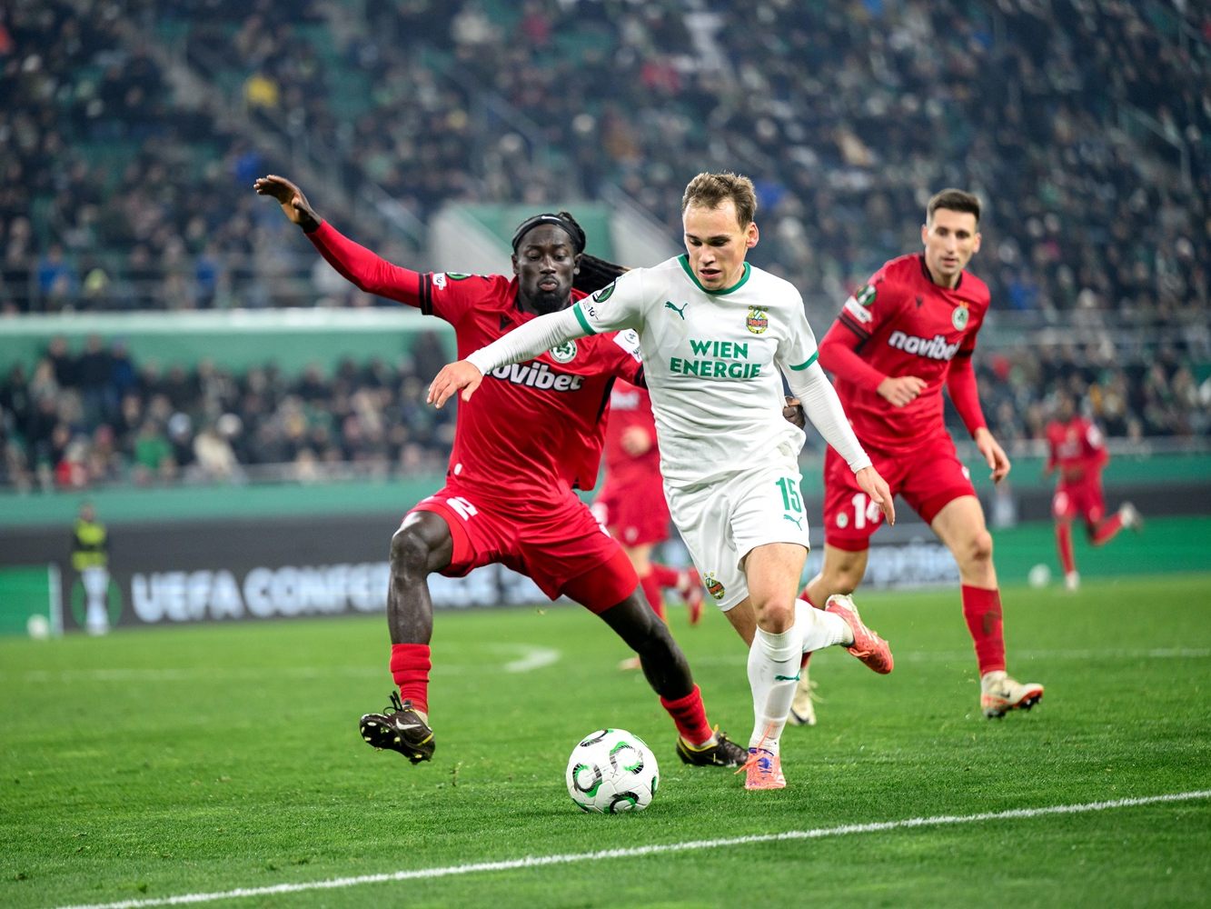 Niederlage auch gegen Omonia: Rapid droht eine punktelose Ligaphase.