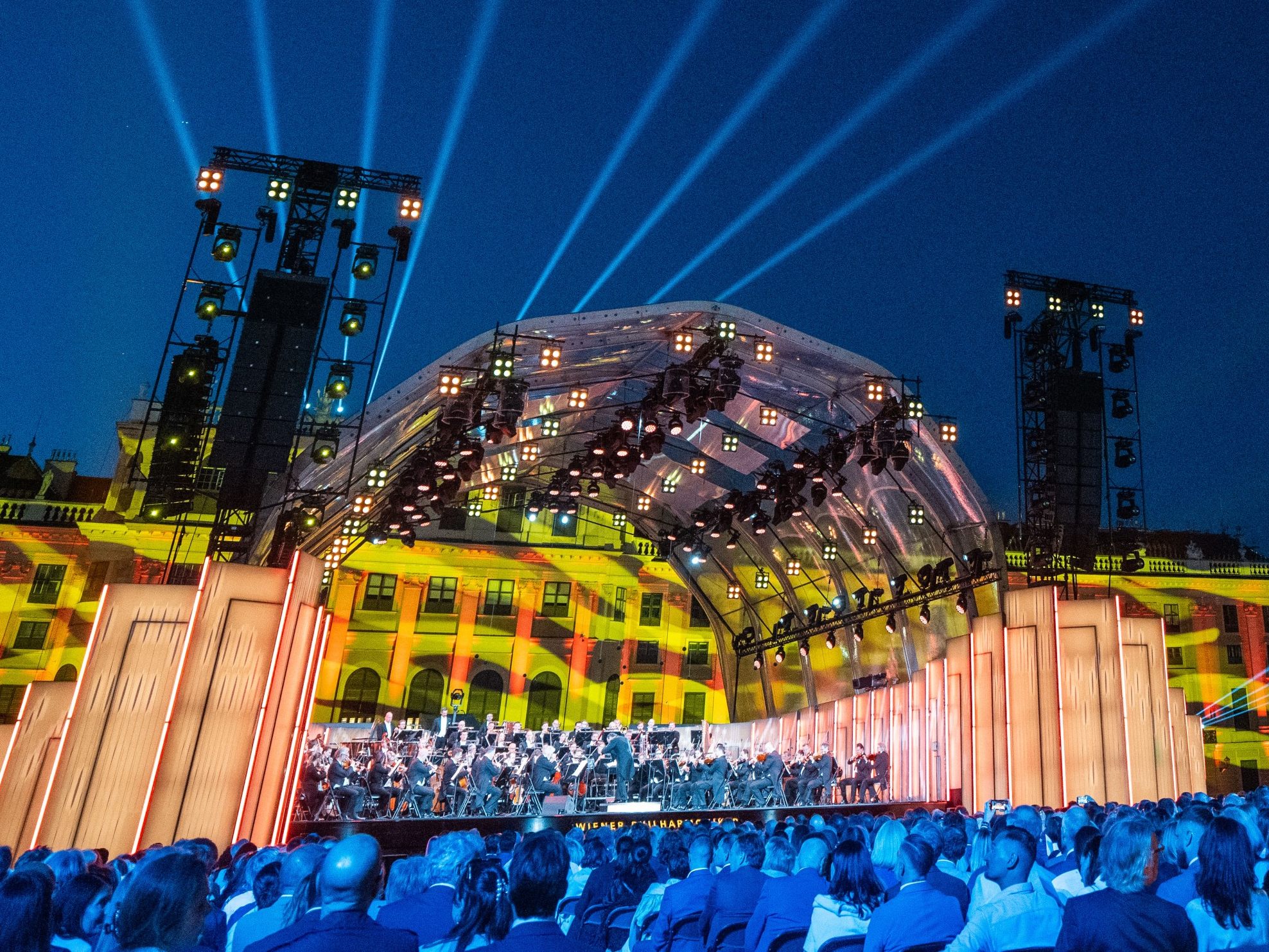 Die Zukunft des Sommernachtskonzerts der Wiener Philharmoniker ist ungewiss.