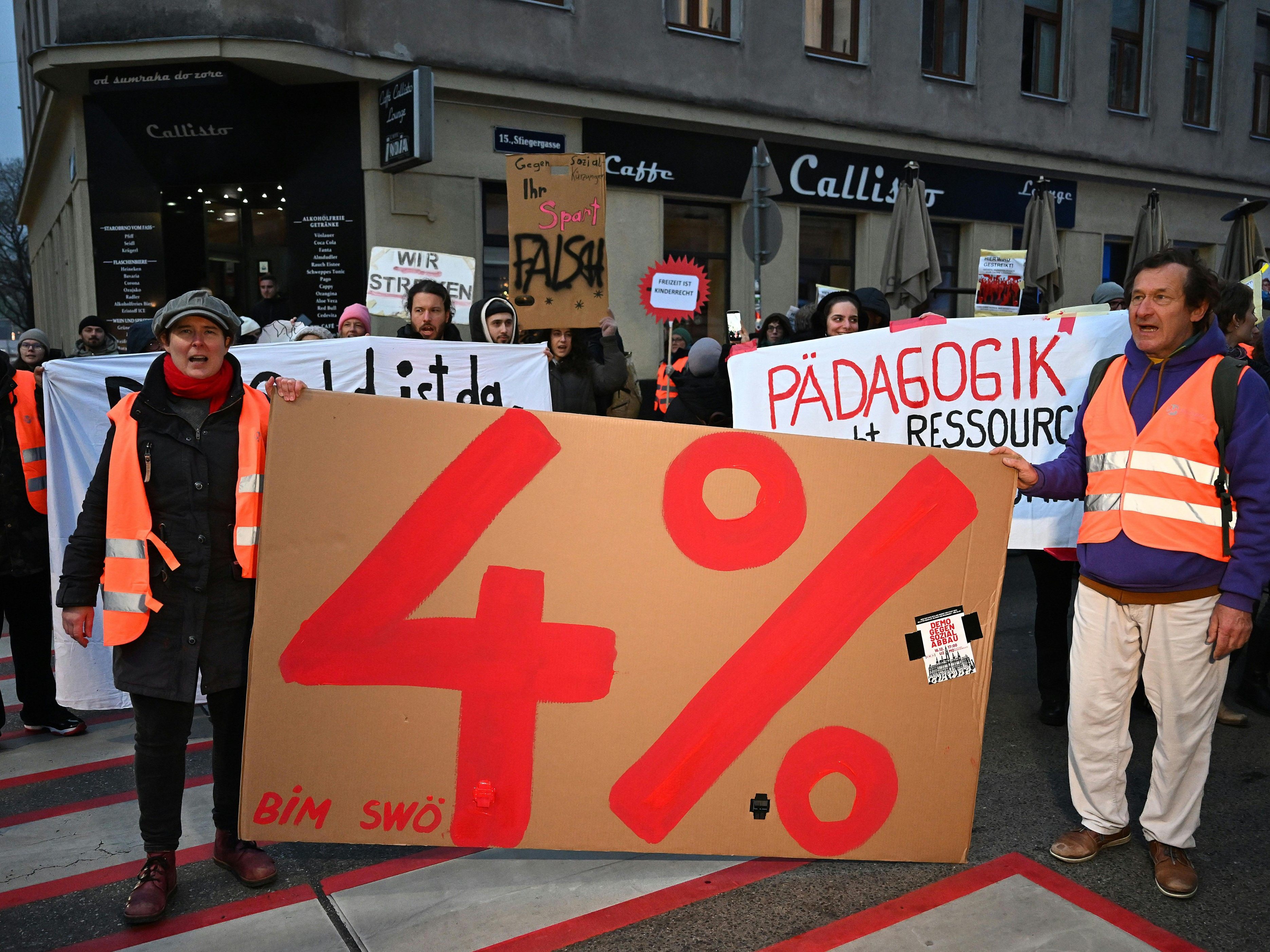 Die Gewerkschaft pocht auf vier Prozent Lohnerhöhung.