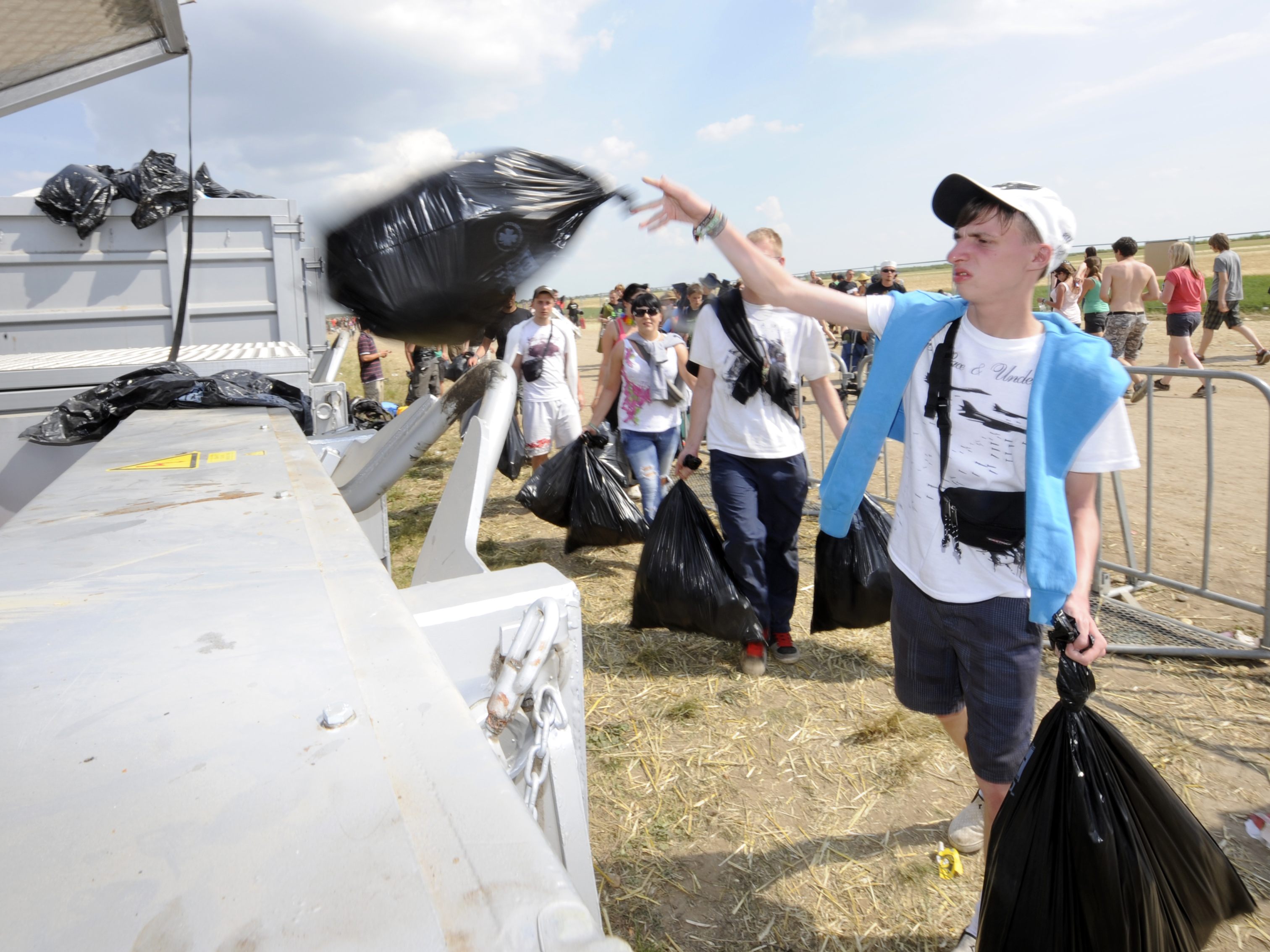 Der OGH beurteilt den Müllbeitrag beim Nova Rock 2024 als unzulässig.