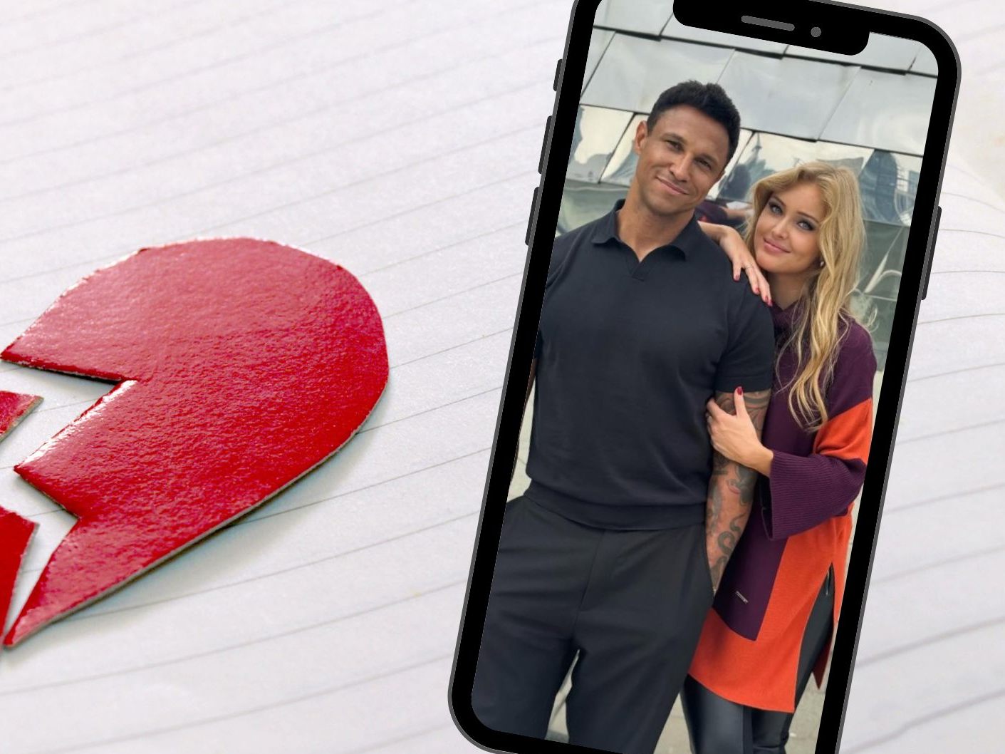 Patrice Aminati hat die Trennung bekannt gegeben.