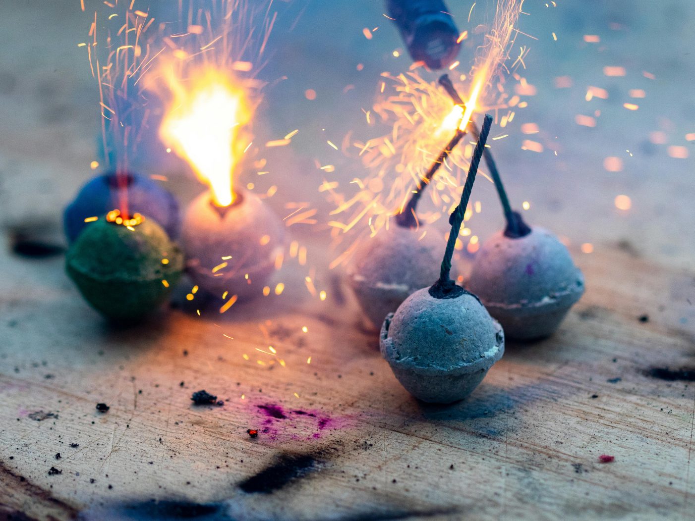 Zwei Drittel der durch Pyrotechnik Verletzten sind unter 24 Jahre alt.