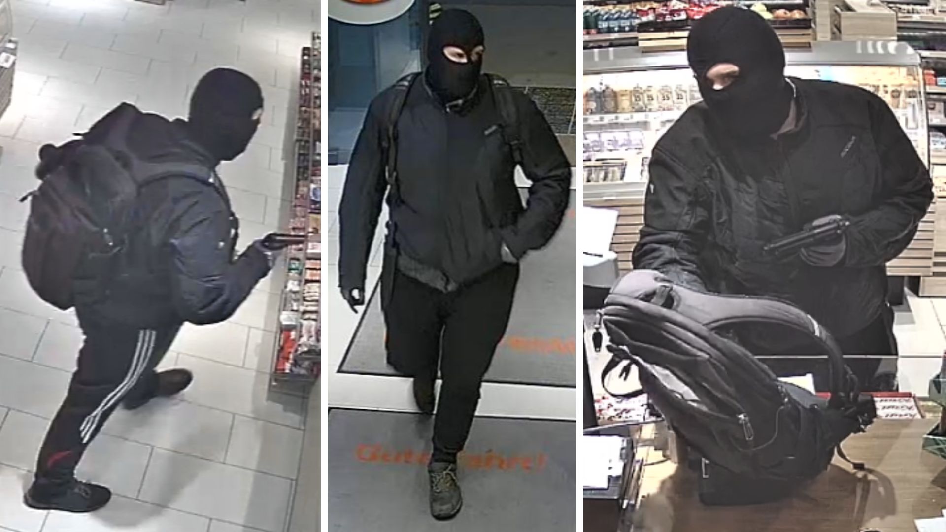 Dunajska policija išče roparja bencinskih servisov, ponujena nagrada 2.000 evrov