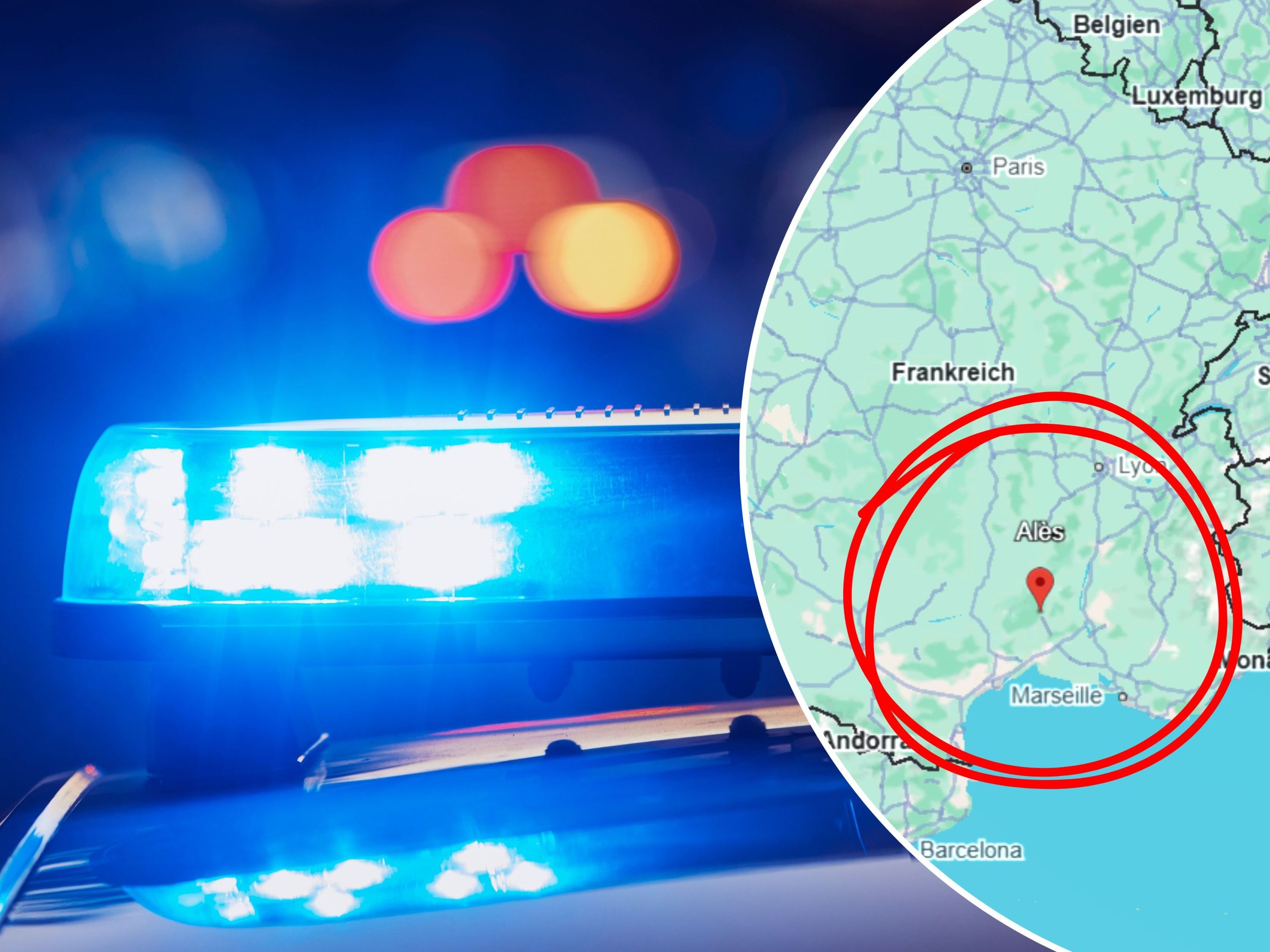 Auto mit Jugendlichen landet in Pool