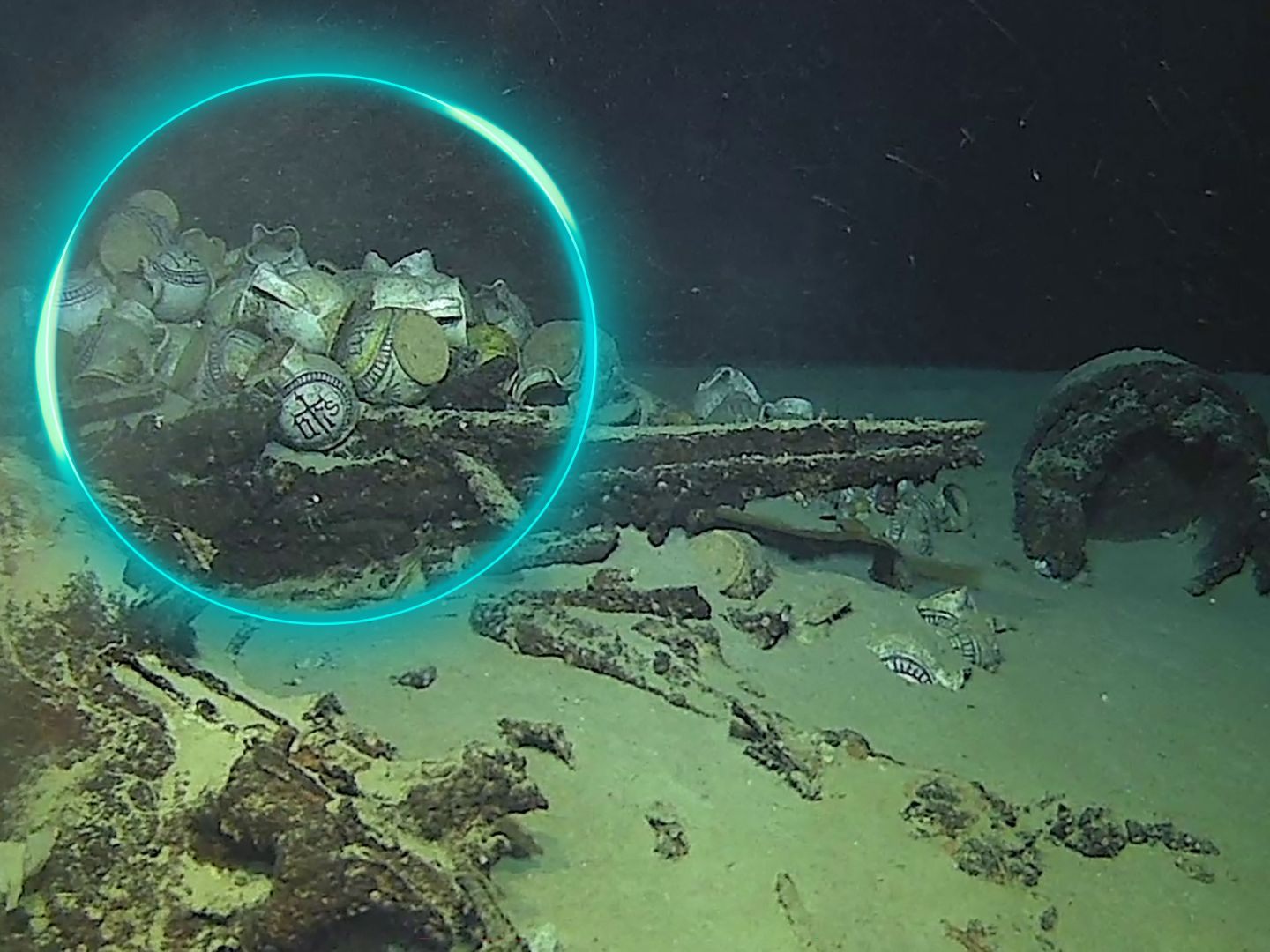 Spektakuläres Wrack vor Saint-Tropez entdeckt.