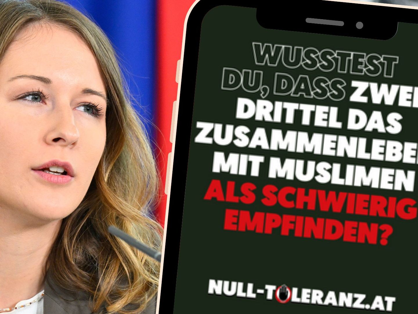 Ein Insta-Posting zu Muslimen löst Polit-Zoff aus.