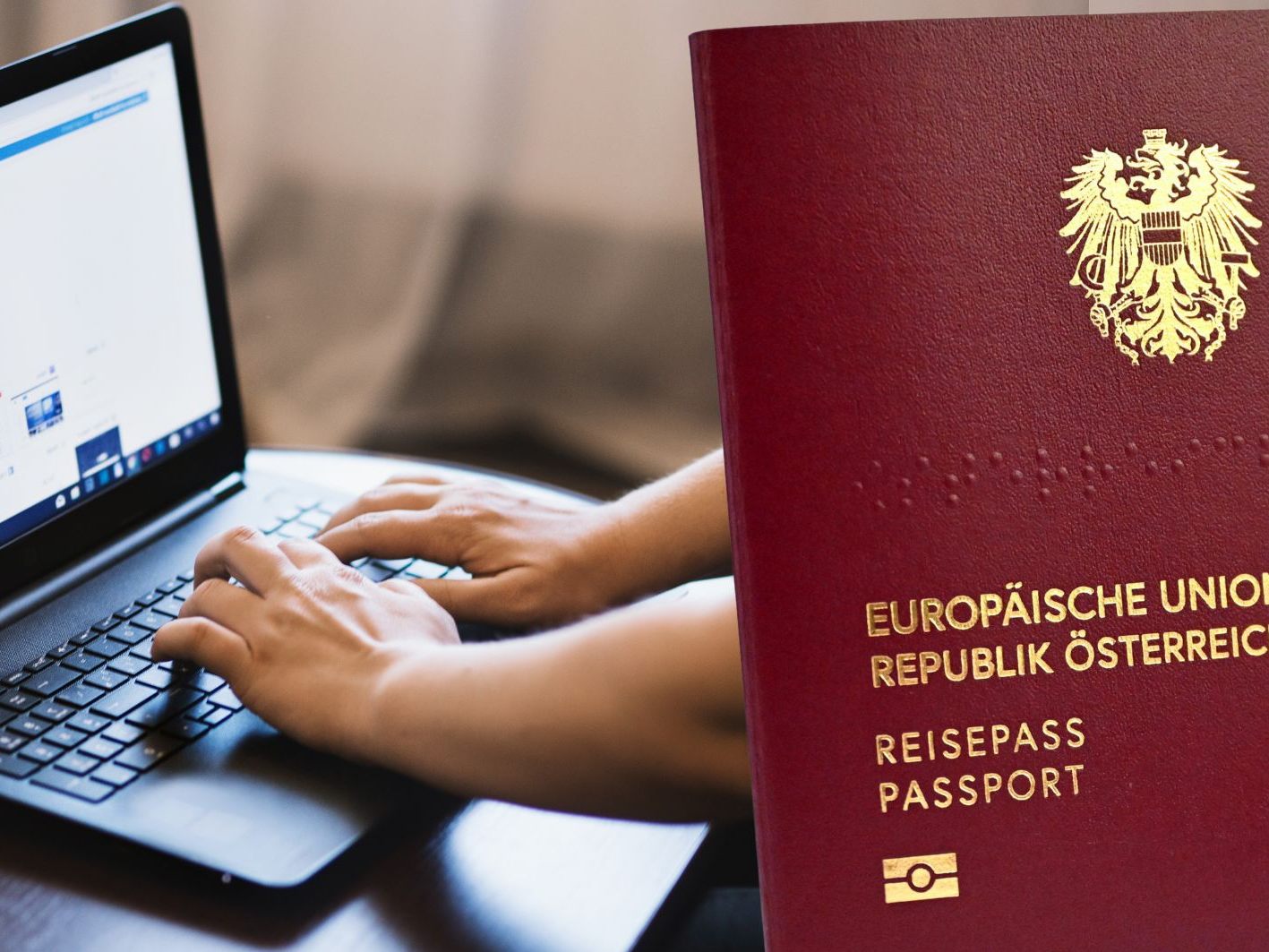 Schluss mit langen Amtswegen: Reisepass bald digital beantragbar.