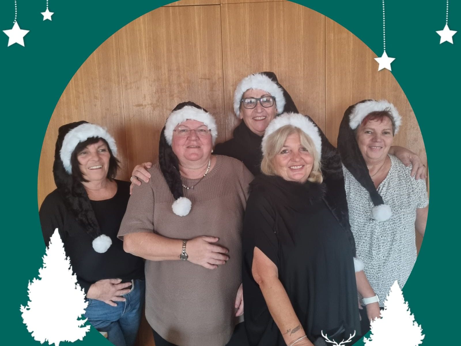 Das Team des Unterhaltungsnachmittags