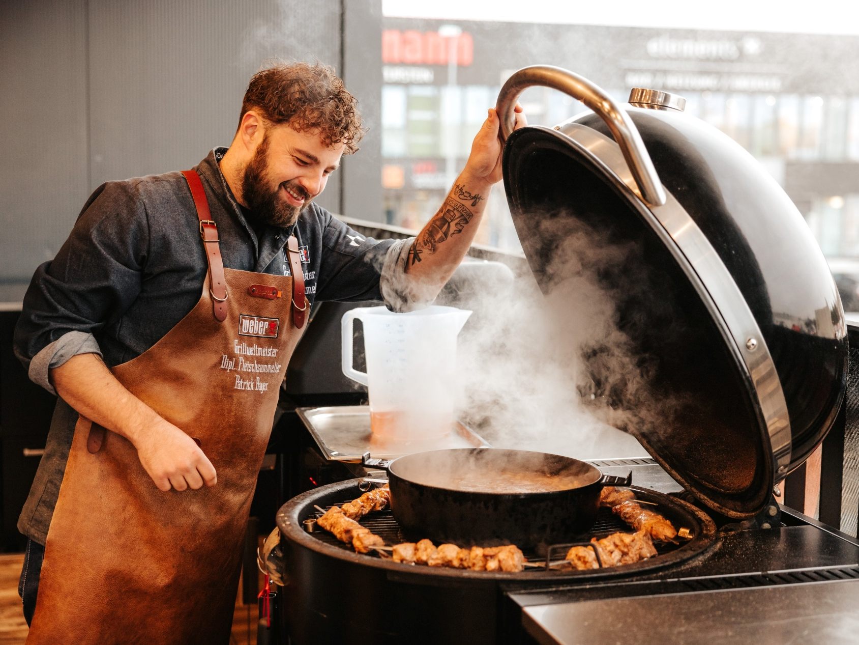 Wintergrillen hat in Österreich für viele Tradition.
