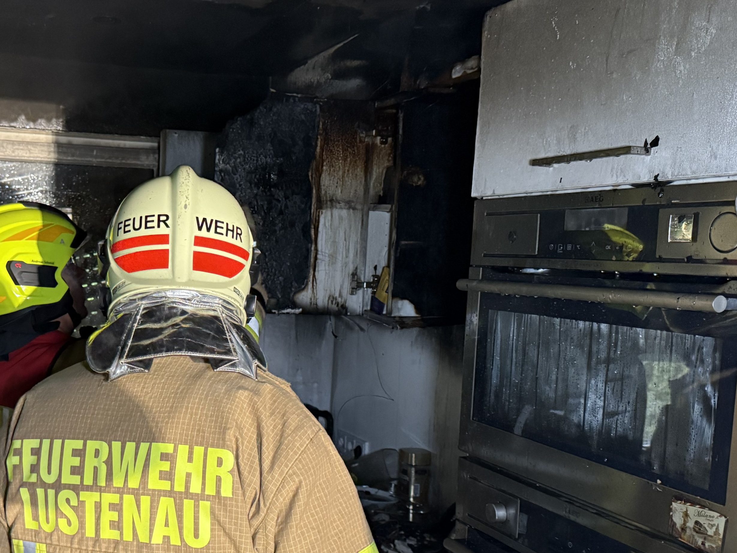 Das Feuer breitete sich allerdings rasch aus.