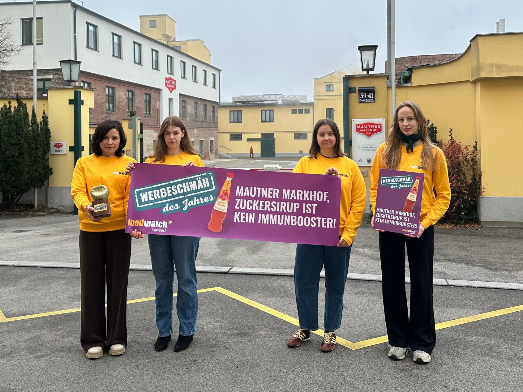 Mautner Markhof "Sirup+ Immunbooster" ist der "Werbeschmäh des Jahres 2025".